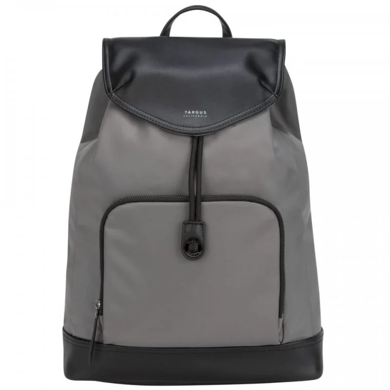 Detalle de Targus Newport Drawstring Mochila Gris para Portátil 15