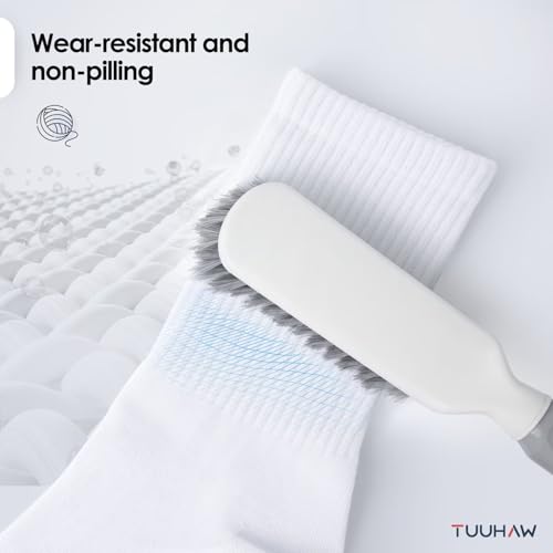 Thumbnail 4 de TUUHAW Chaussettes Homme 43-46 Blanche – Chaussettes de Tennis en Coton