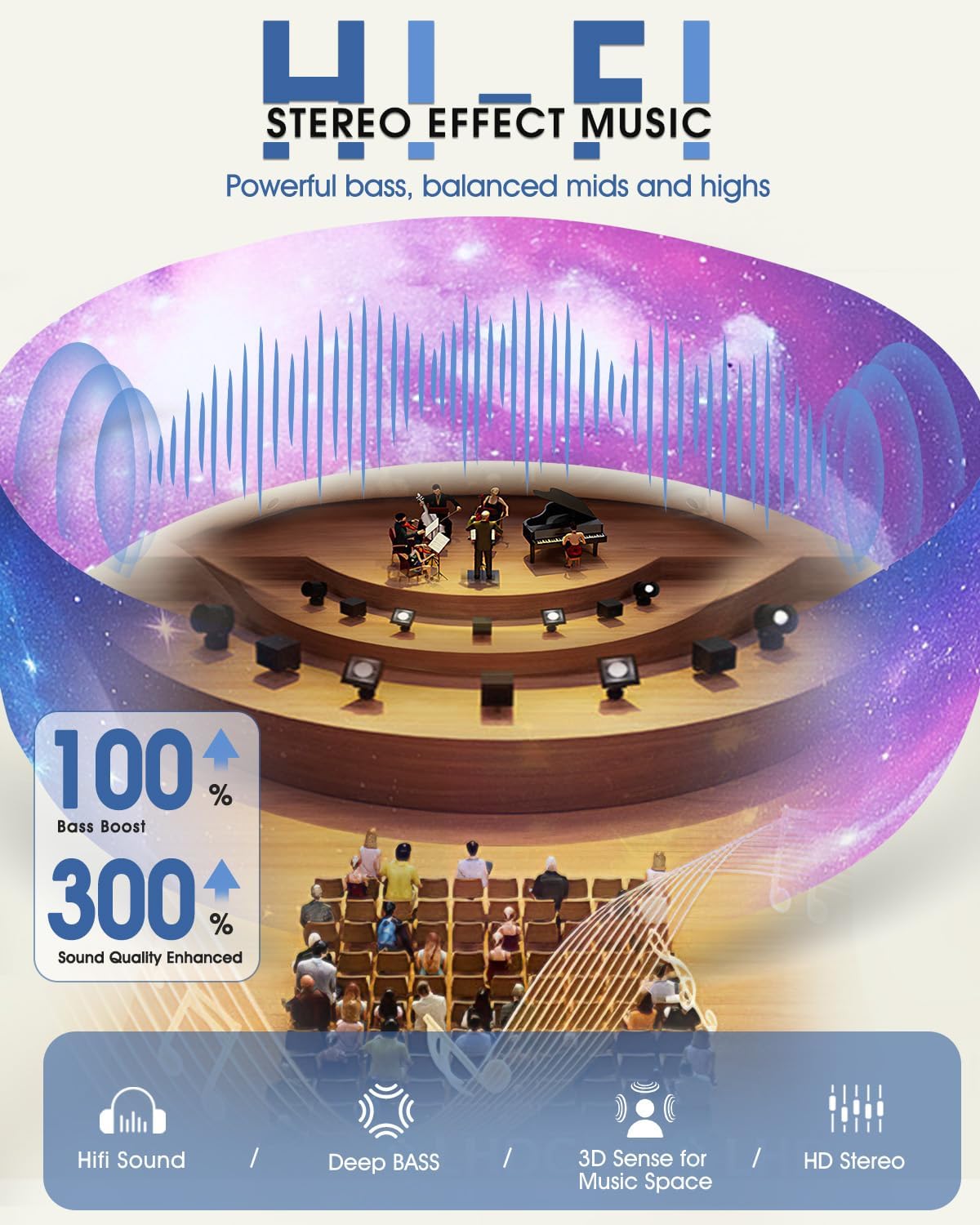 Thumbnail 4 de Musicozy Schlafkopfhörer Bluetooth 5.4 für Seitenschläfer