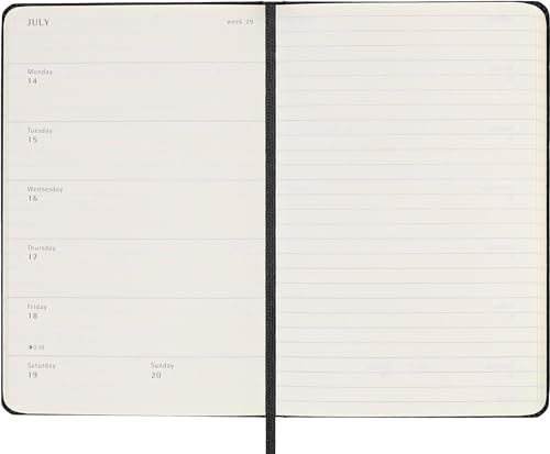 Thumbnail 4 de Moleskine Weekly Planner Agenda 2025 9×14 cm 📒