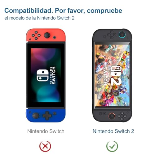 Thumbnail 1 de NEW'C Protector de Pantalla de Vidrio Templado para Nintendo Switch 2 — 3 Piezas, 0.33 mm, 9H