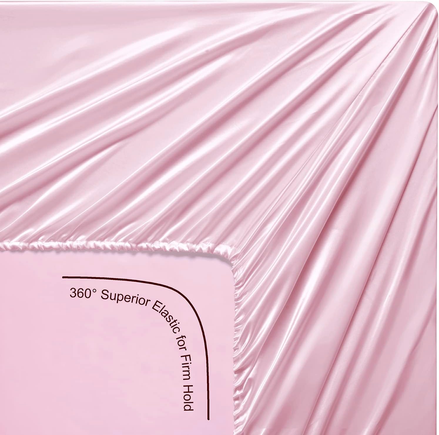 Thumbnail 6 de Satin Bed Sheet Set, Twin Size