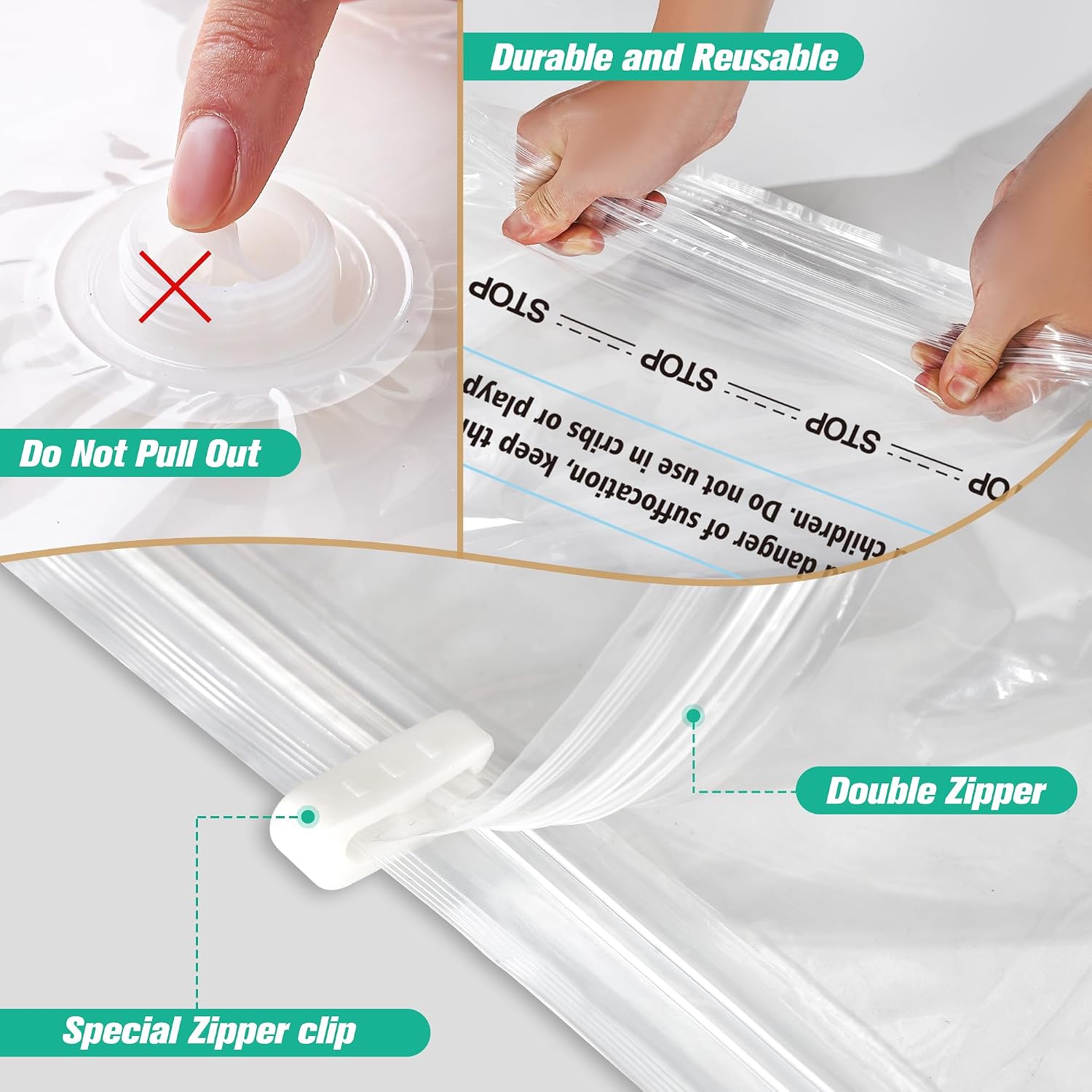 Thumbnail 5 de Storage Master Space Saver Bags 10 Large