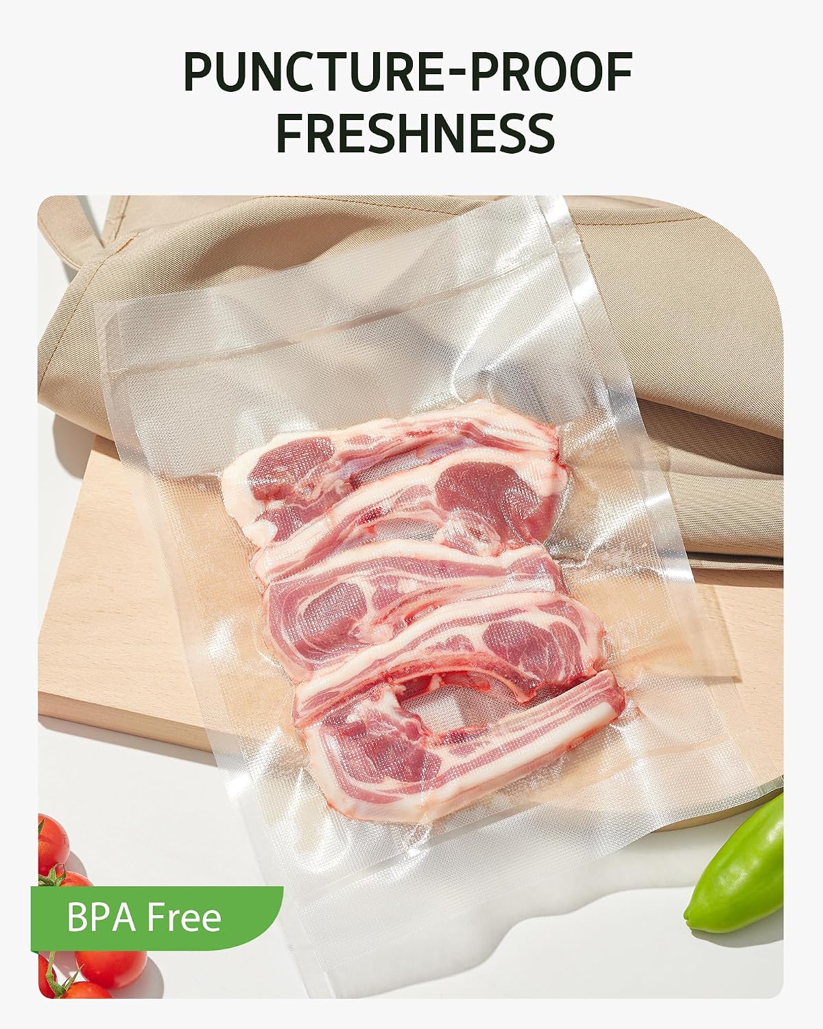 Thumbnail 4 de Syntus 11" x 150' Vacuum Sealer Bags ⚙