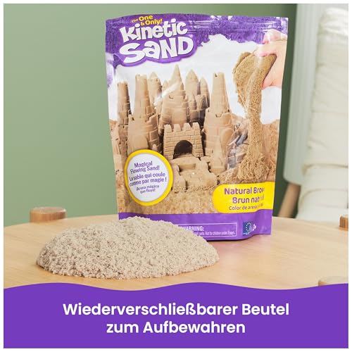 Thumbnail 7 de Kinetic Sand 907 g Naturbraun – sicher, kreativ und kindgerecht ab 3 Jahren