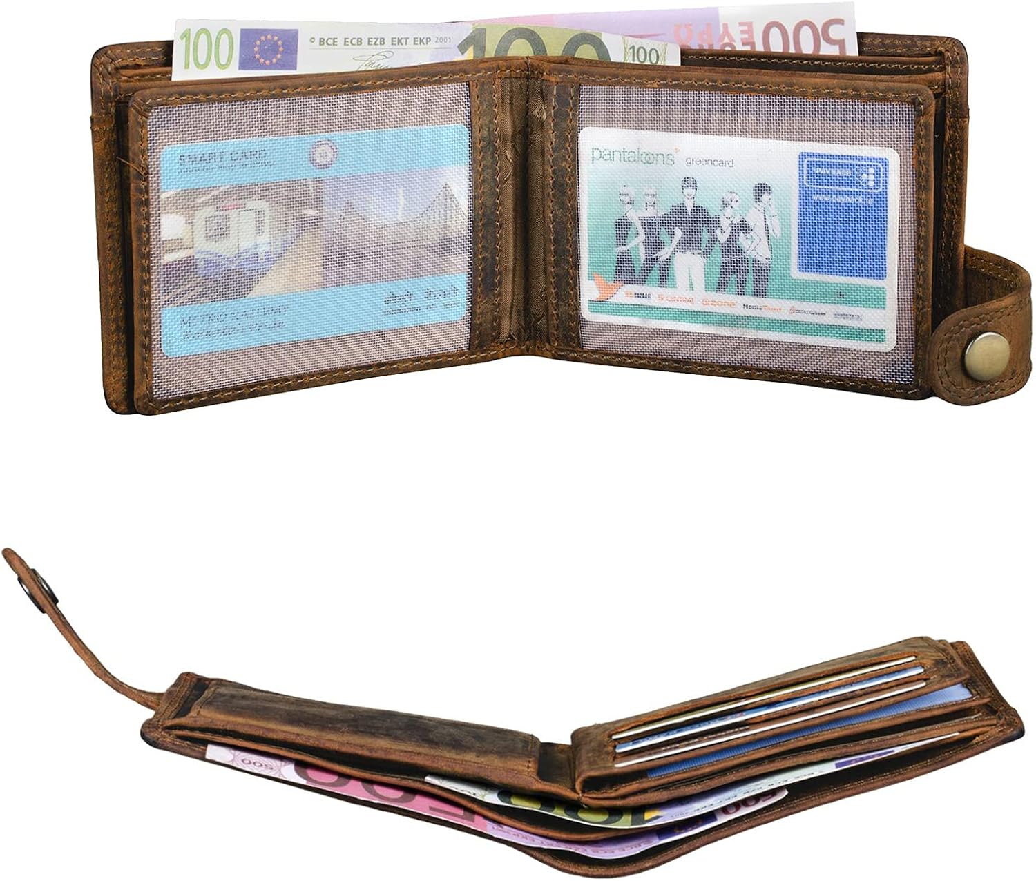 Detalle 2 de STILORD Finley Portafoglio Uomo in pelle RFID
