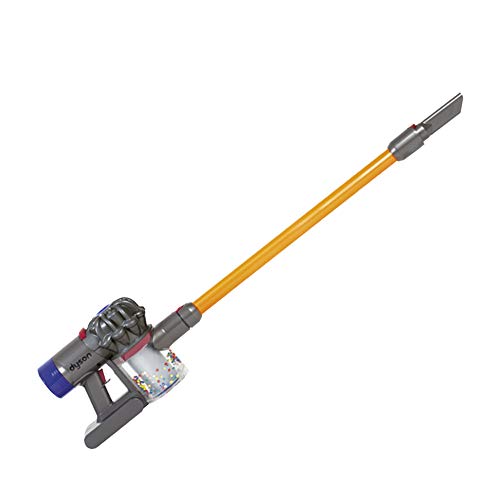 Detalle 2 de ODS V8 Dyson Aspirapolvere Giocattolo per Bambini – Colore Grigio, Arancione e Viola, 20800