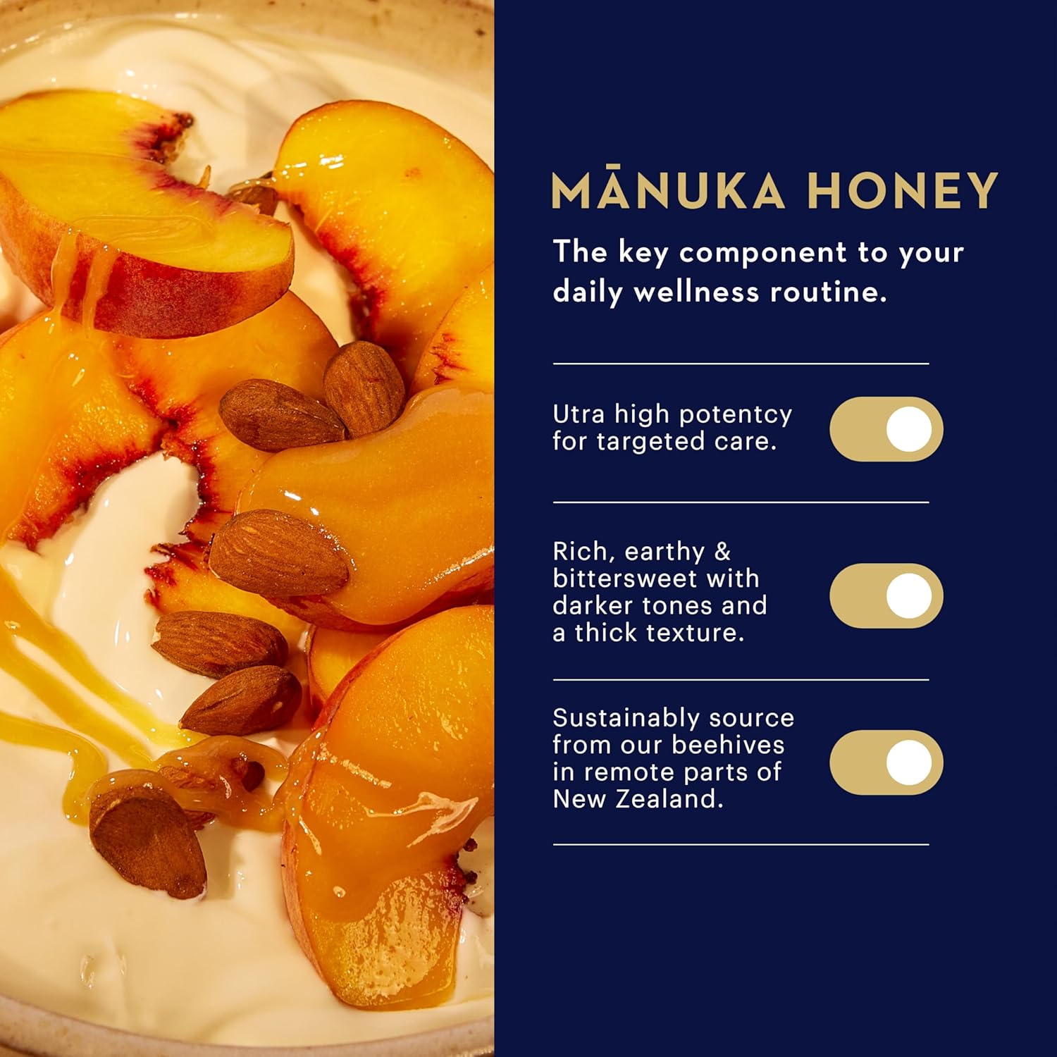 Thumbnail 1 de Manuka Health Miele di Manuka MGO 550+ 250 g – Miele 100% puro dalla Nuova Zelanda