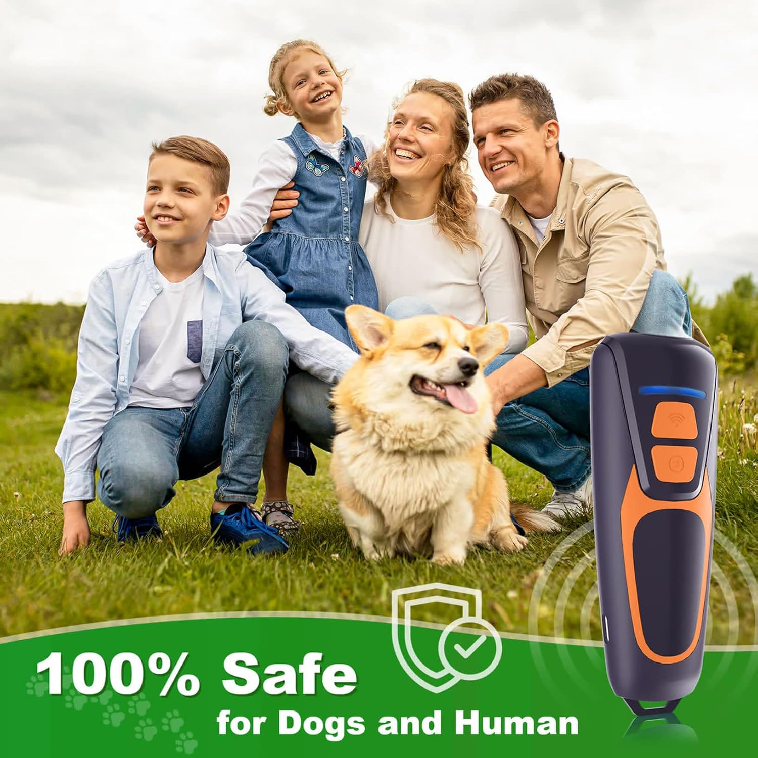Thumbnail 3 de Honey Paws Ultrasonic Anti Barking Device for Dogs – 50ft Range, Rechargeable
