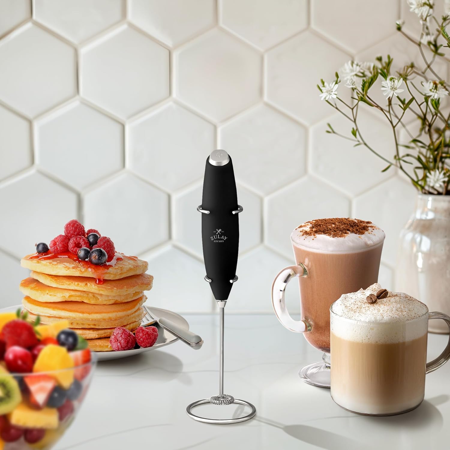 Thumbnail 5 de Zulay Milk Frother Wand 2-Battery Ultra-Fast