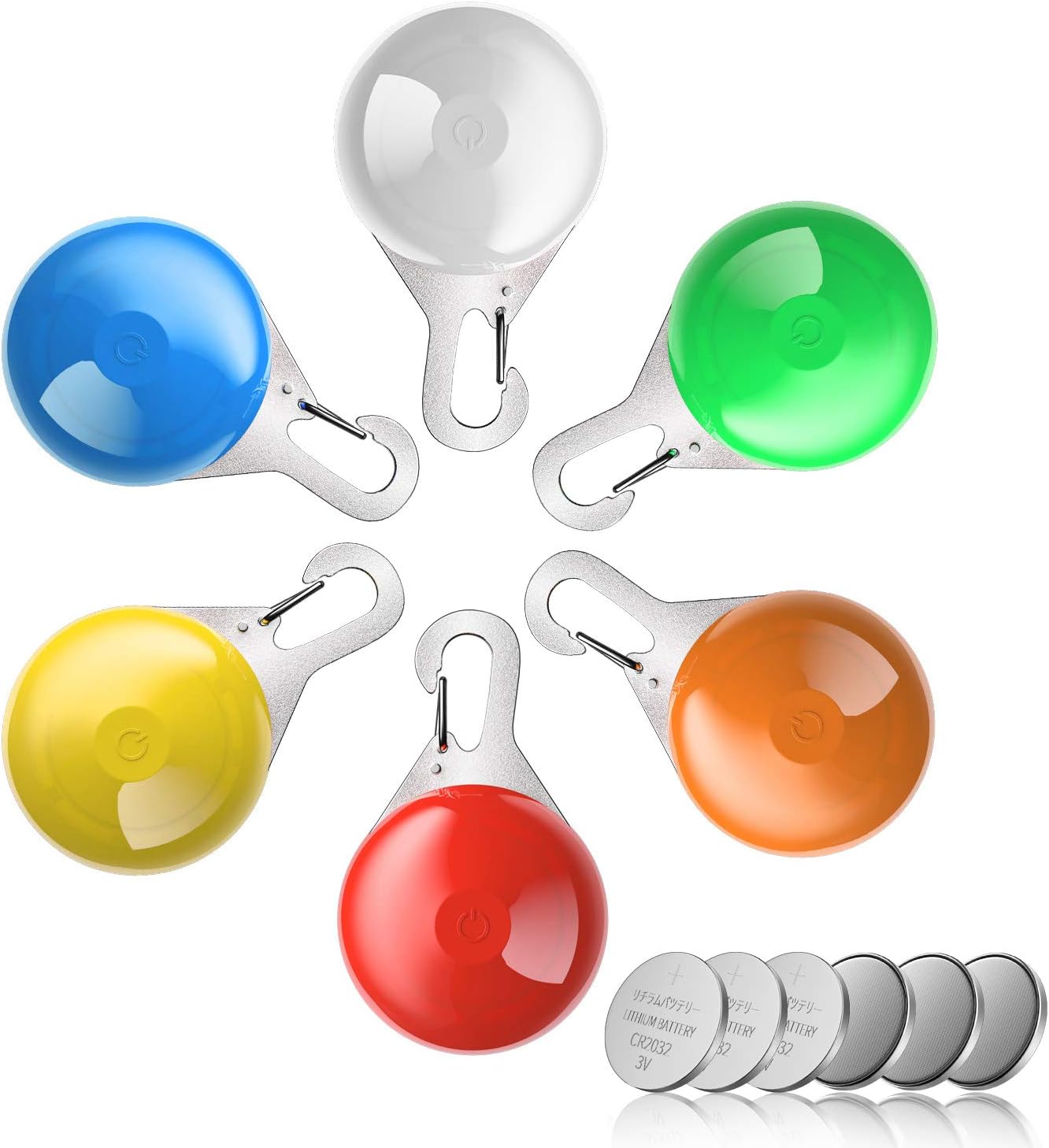 Detalle de MENNYO LED Dog Collar Light 6-pack for Collars