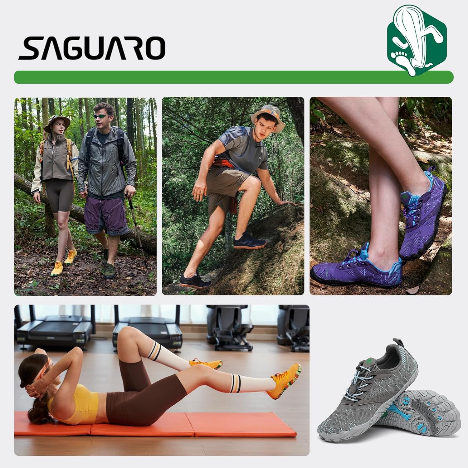 Thumbnail 5 de SAGUARO Barfußschuhe Unisex – Minimalistische Outdoor-Schuhe für Damen, Herren und Trails (Gr. 36–48)