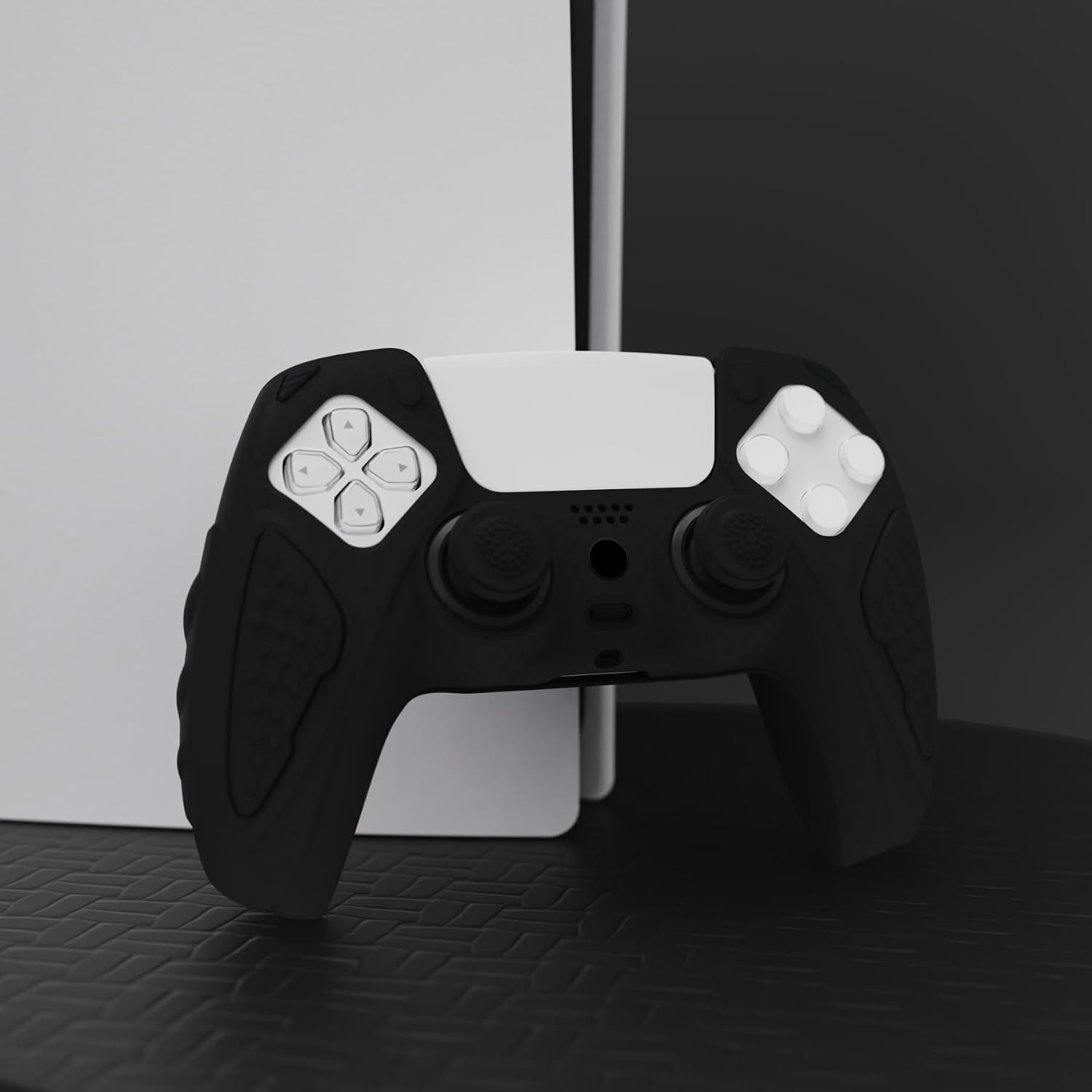 Thumbnail 5 de playvital Black Knight Edition silicone cover for PS5 controller