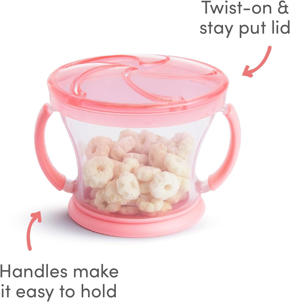 Thumbnail 1 de Munchkin 2 Pack Snack Catchers Baby Food Storage (Pink/Purple): Practical On-the-Go Snack Solutions