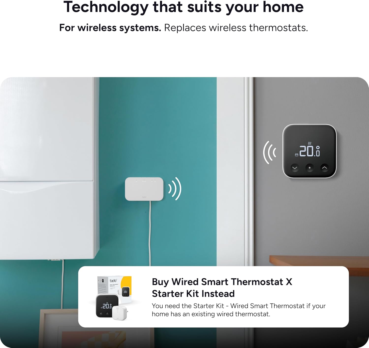 Thumbnail 5 de tado Wireless Smart Thermostat X Starter Kit