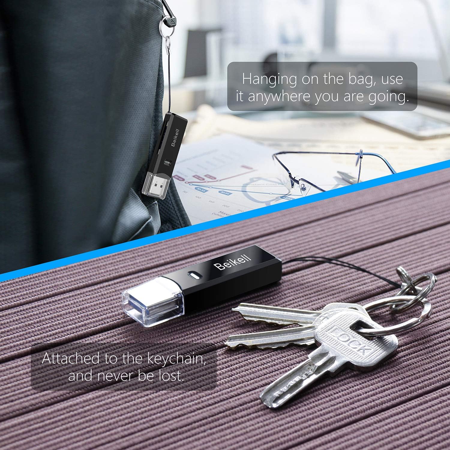 Thumbnail 5 de Beikell Lector USB 3.0 tarjetas