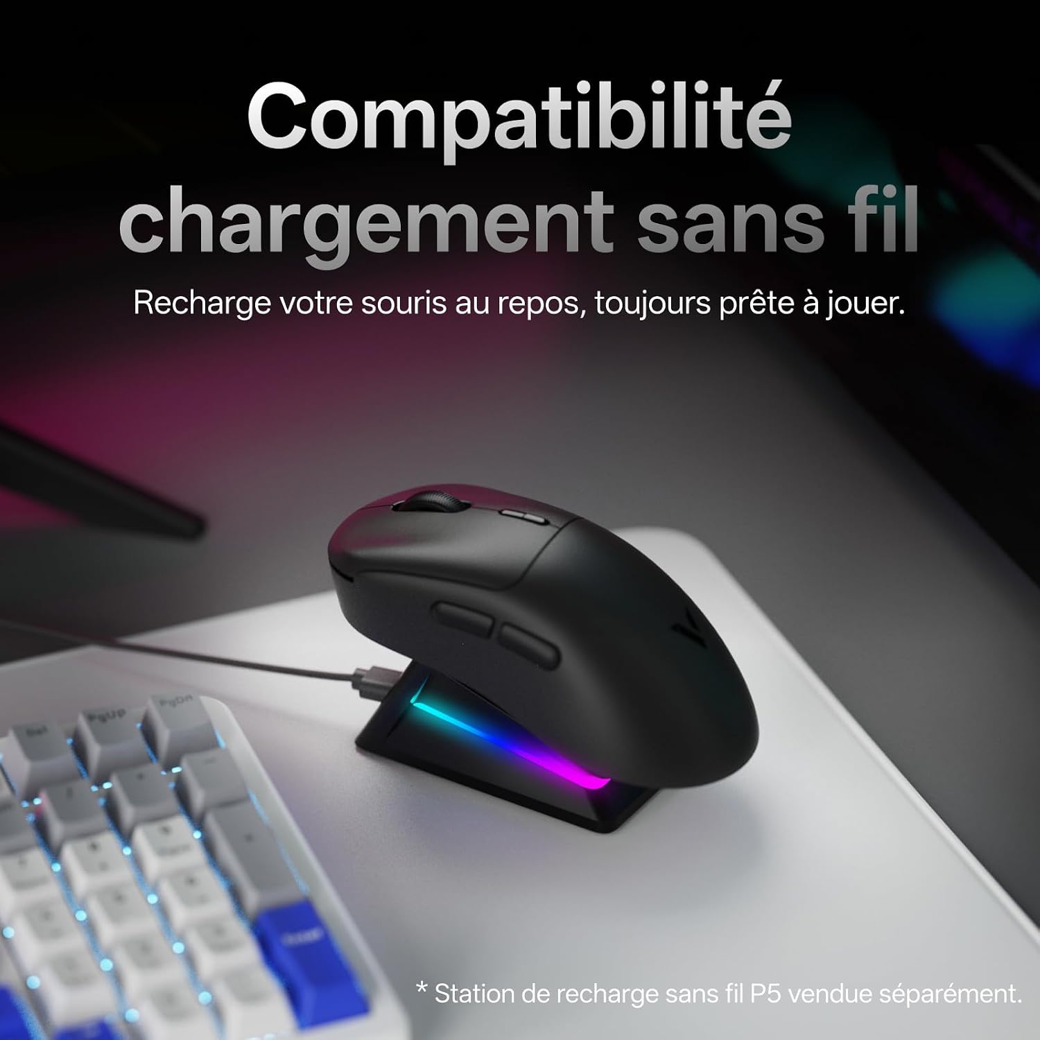 Thumbnail 6 de Rapoo VT3 Gen-2 draadloze gamingmuis, 53 g, 8.000 Hz en 10 toetsen