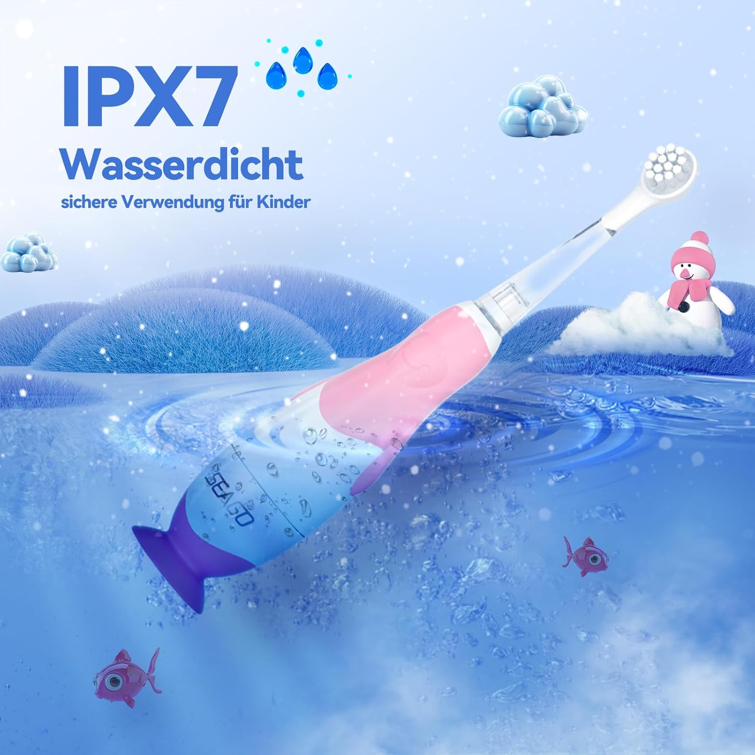 Thumbnail 5 de Seago SG513 Elektrische Zahnbürste 0–3 Jahre 🪥