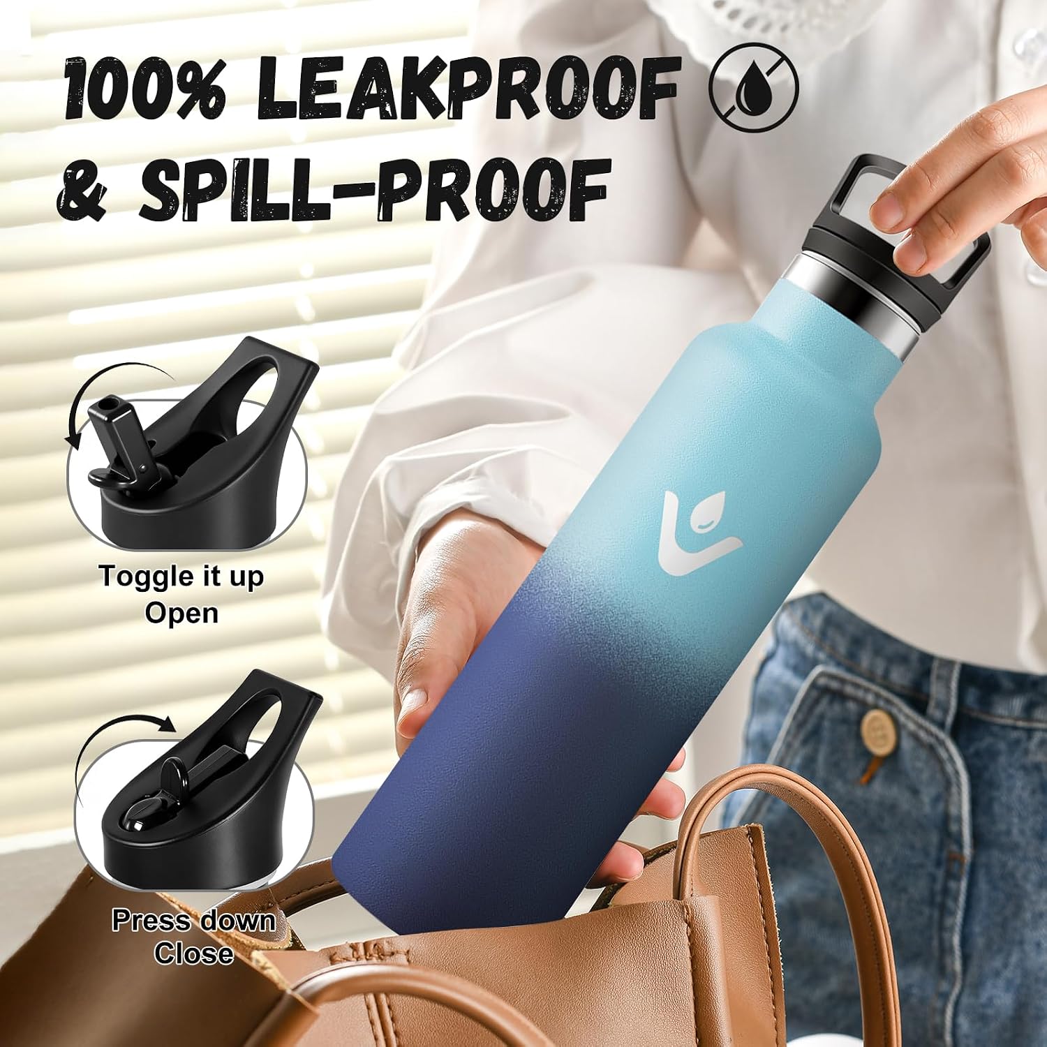 Detalle de JAPORIA borraccia termica 750 ml
