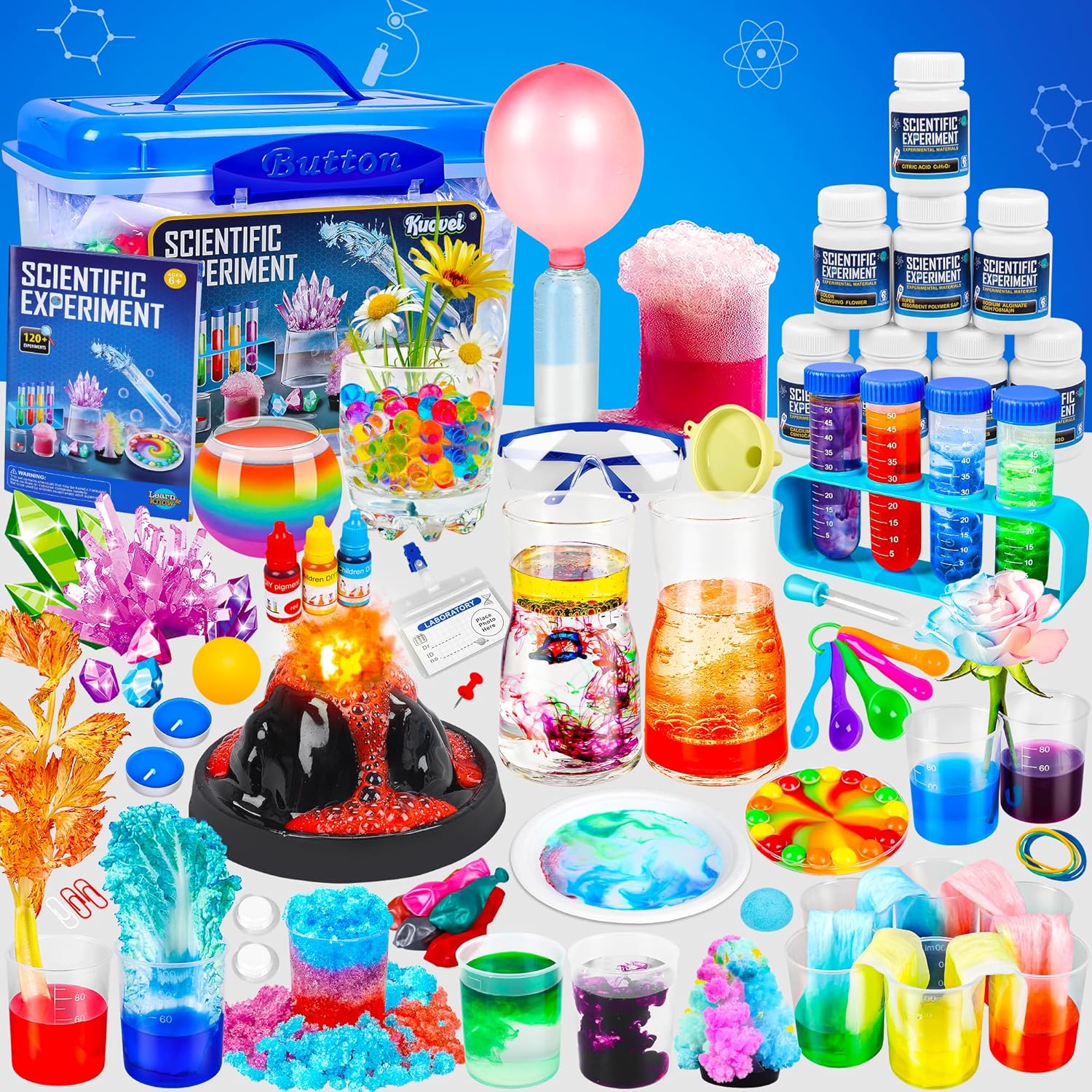 Detalle de Kuovei Science Kit 120 Experiments 🔬