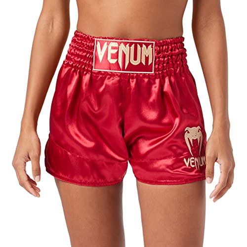 Detalle de Venum Shorts Classic Muay Thai Bordeaux-Or - S