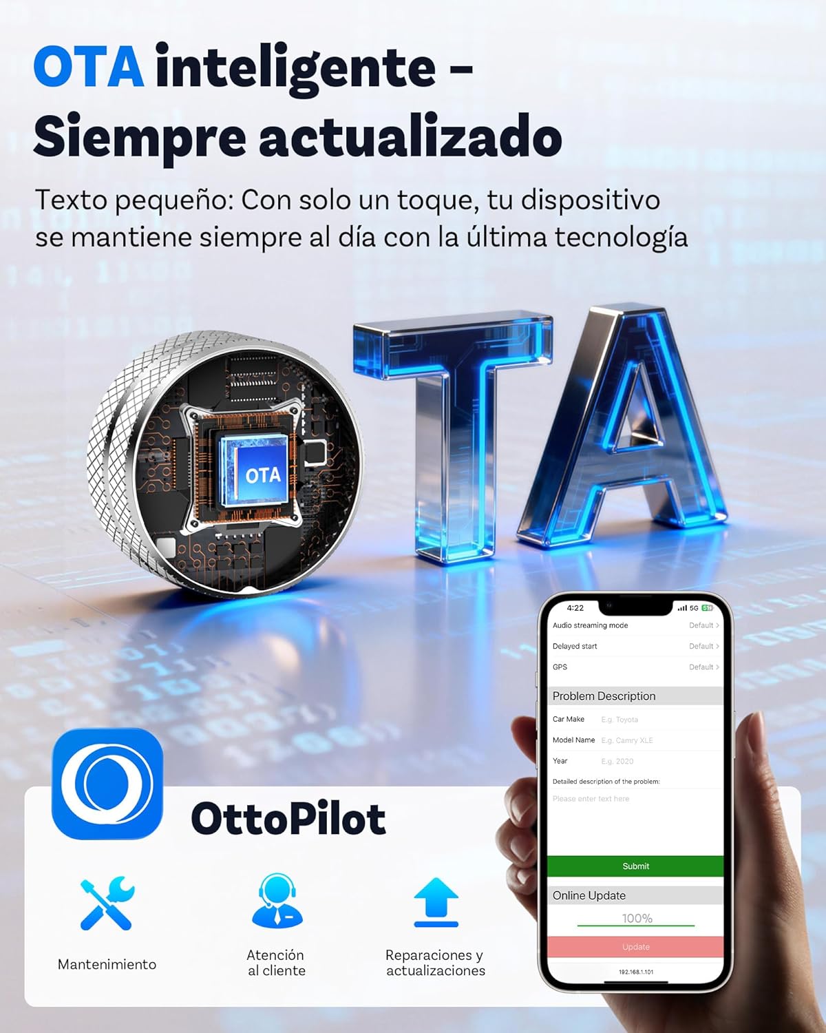 Thumbnail 6 de OTTOCAST Mini Tube 2026 CarPlay inalámbrico