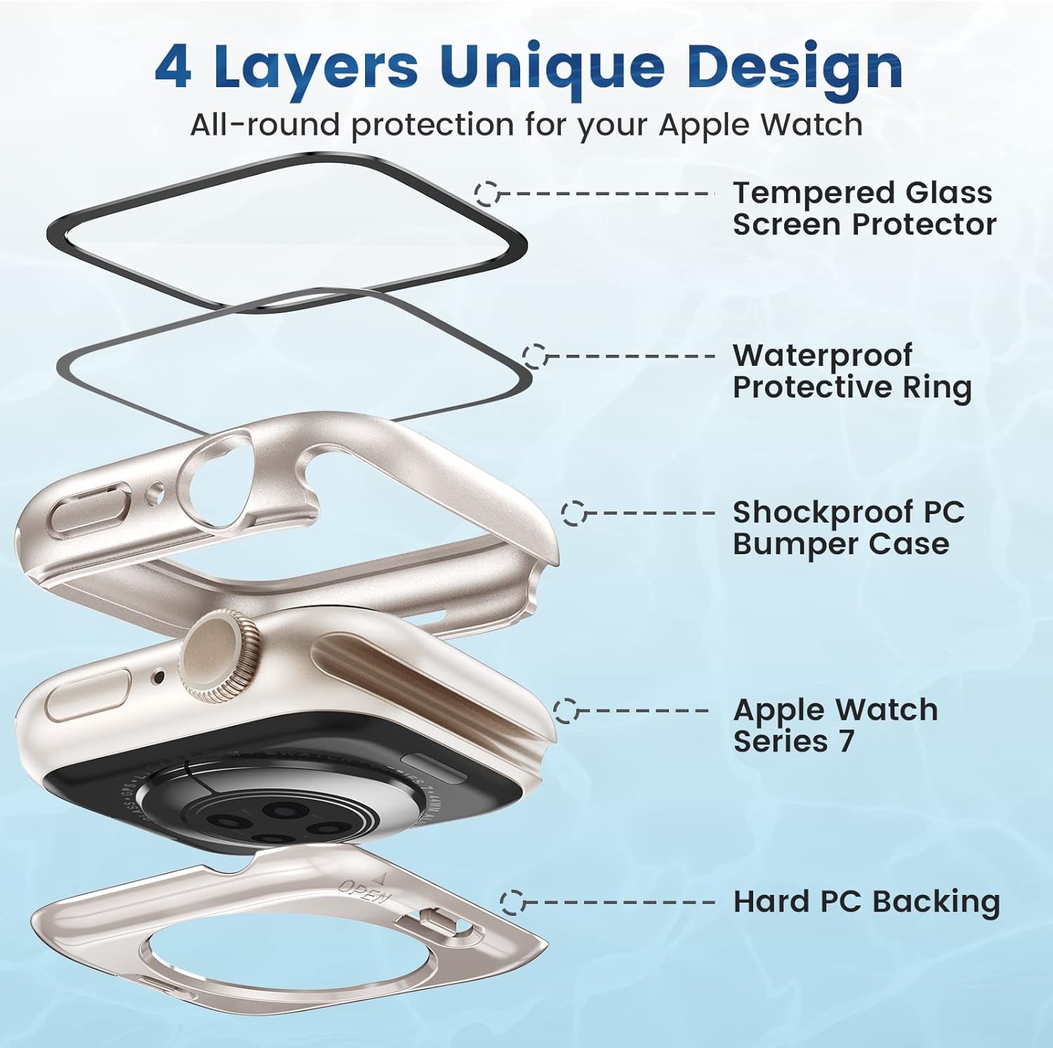 Thumbnail 5 de HWeggo Apple Watch 41mm Case