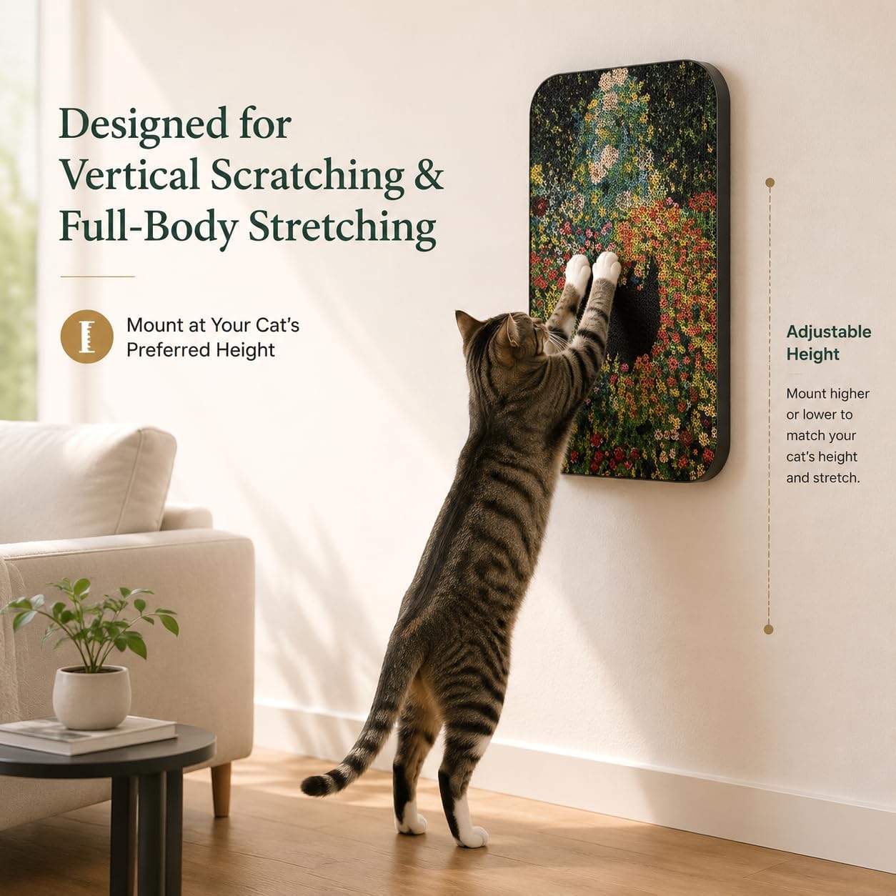 Thumbnail 6 de LESISSMER Cat Scratching Board, 16.7 x 11 x 1 Inch