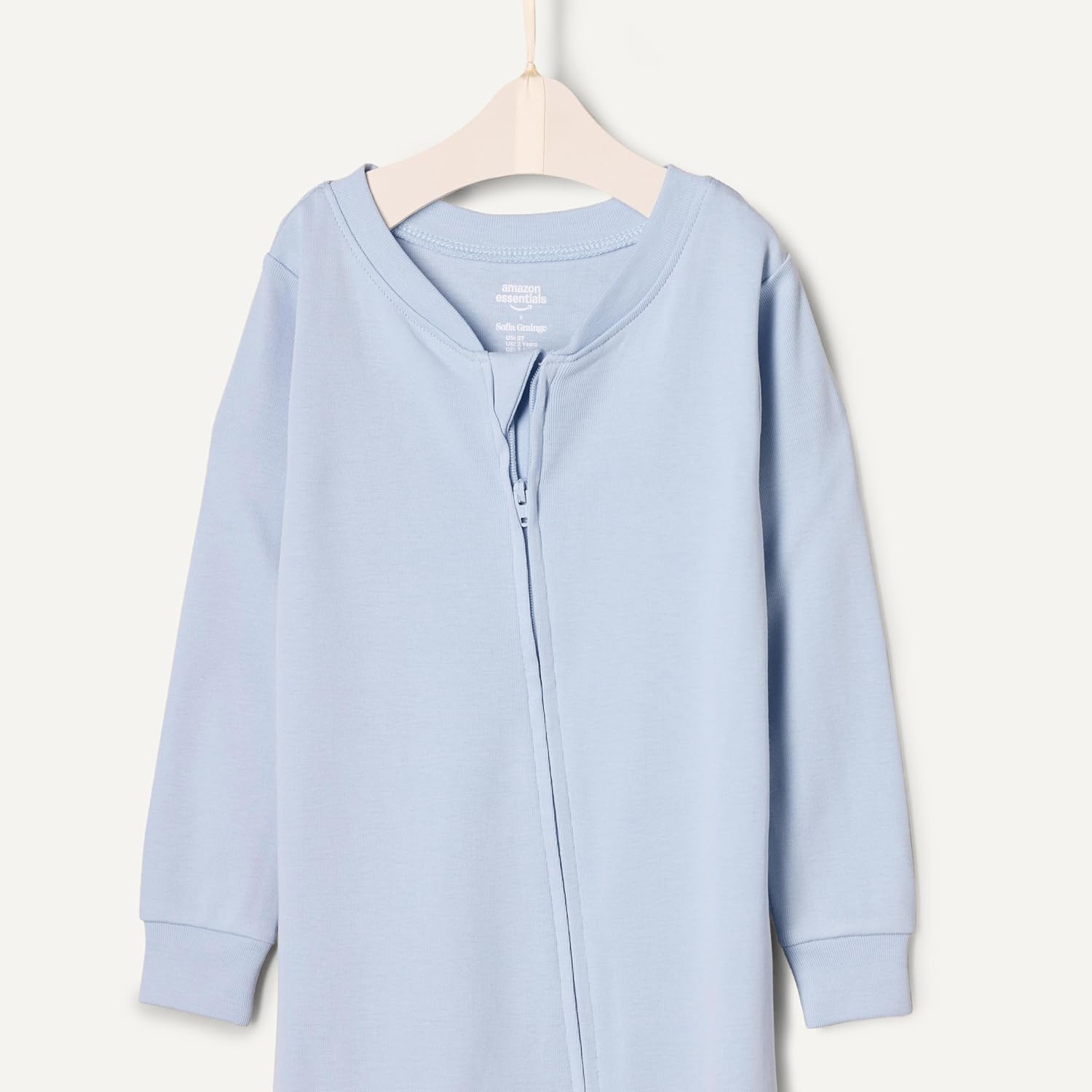 Thumbnail 2 de Amazon Essentials x Sofia Grainge Baby- und Kinder-Pyjama (2er-Pack) aus Baumwolle, enganliegend mit Füßen