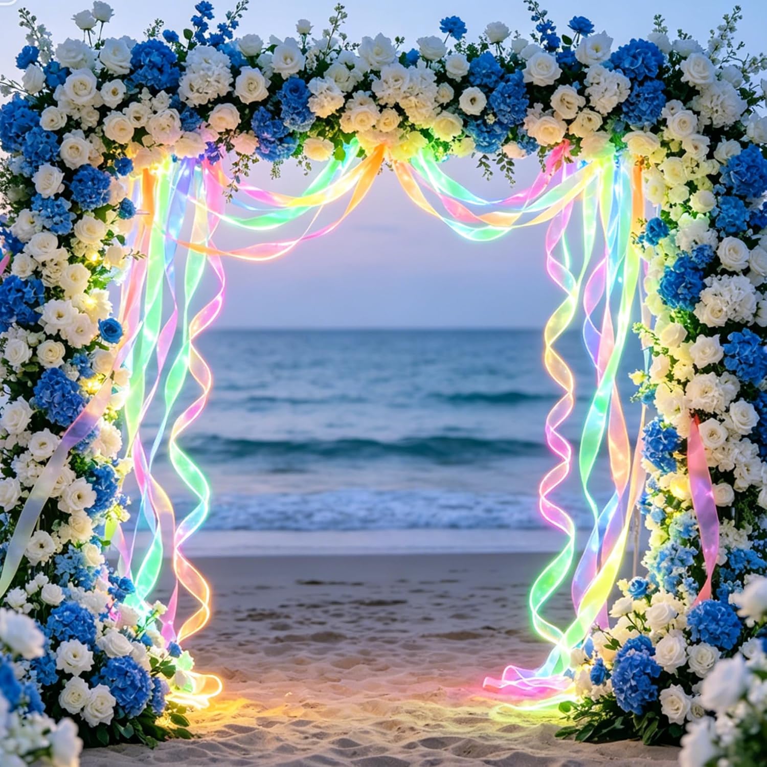 Thumbnail 2 de Neon Paper Streamers 8-Pack