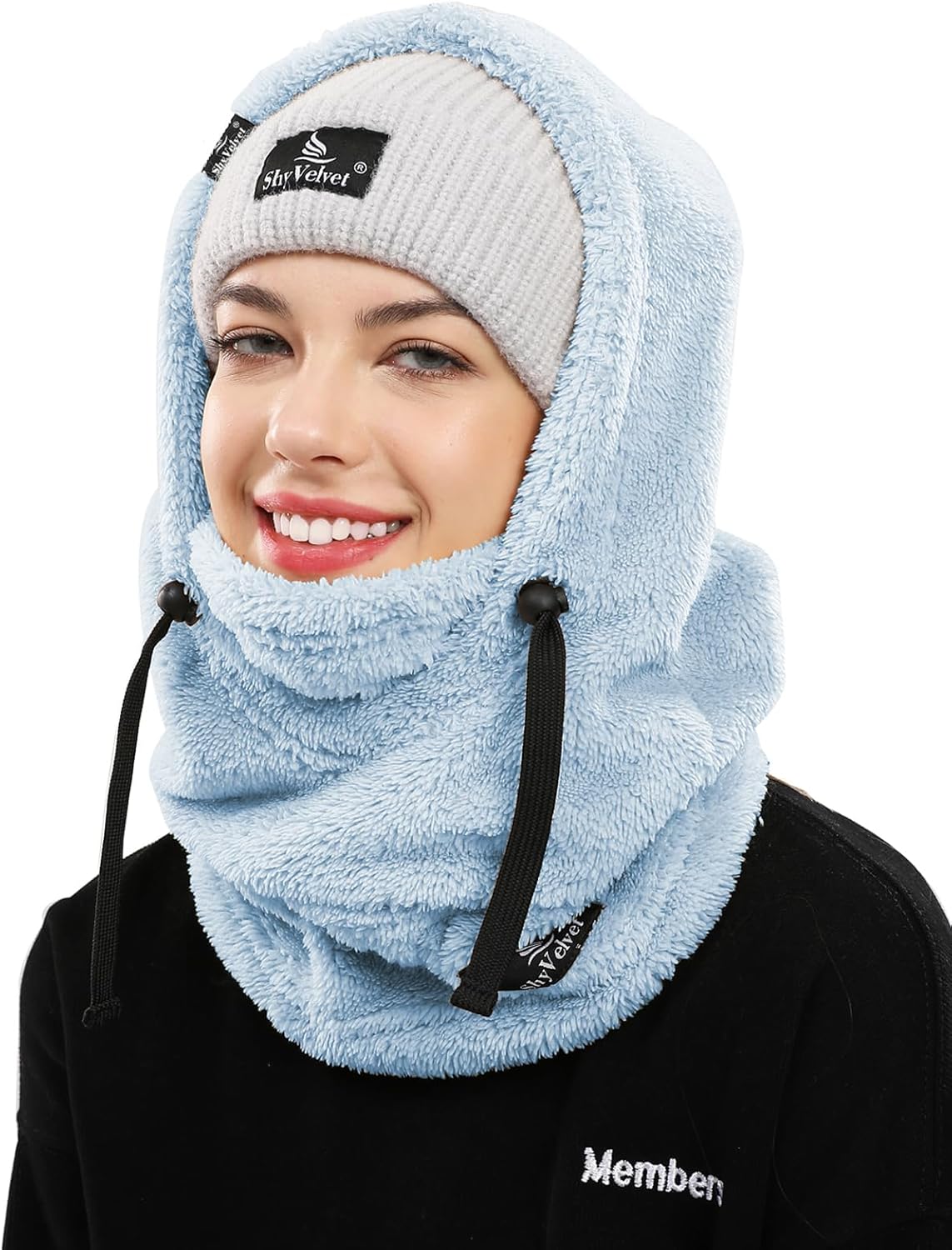 Thumbnail 6 de Shy Velvet Cagoule polaire coupe‑vent respirante pour ski