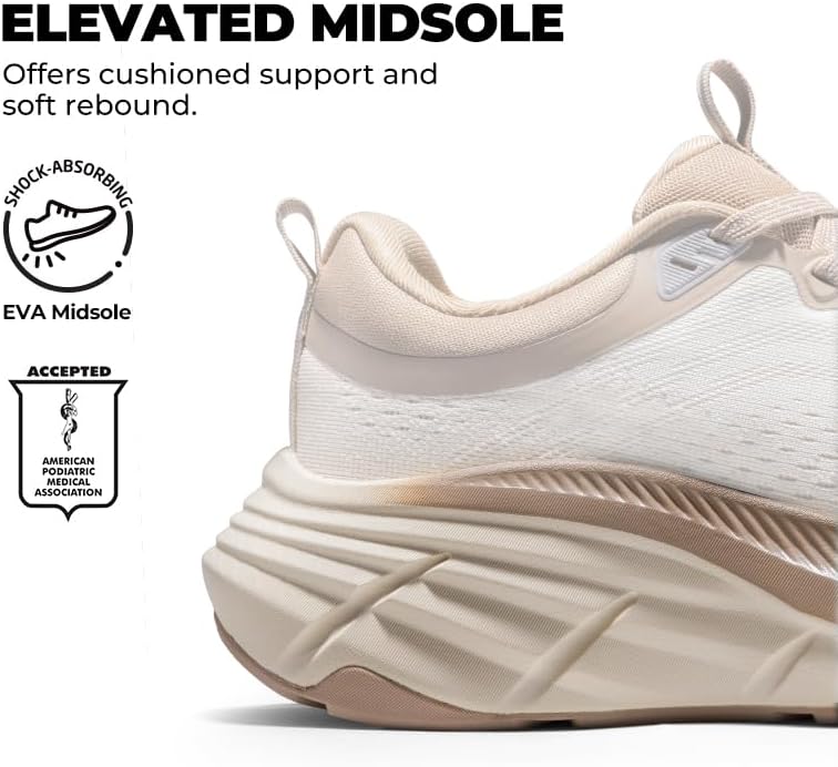 Thumbnail 4 de NORTIV 8 Women's Walking Shoes Cushion Comfortable Sneakers