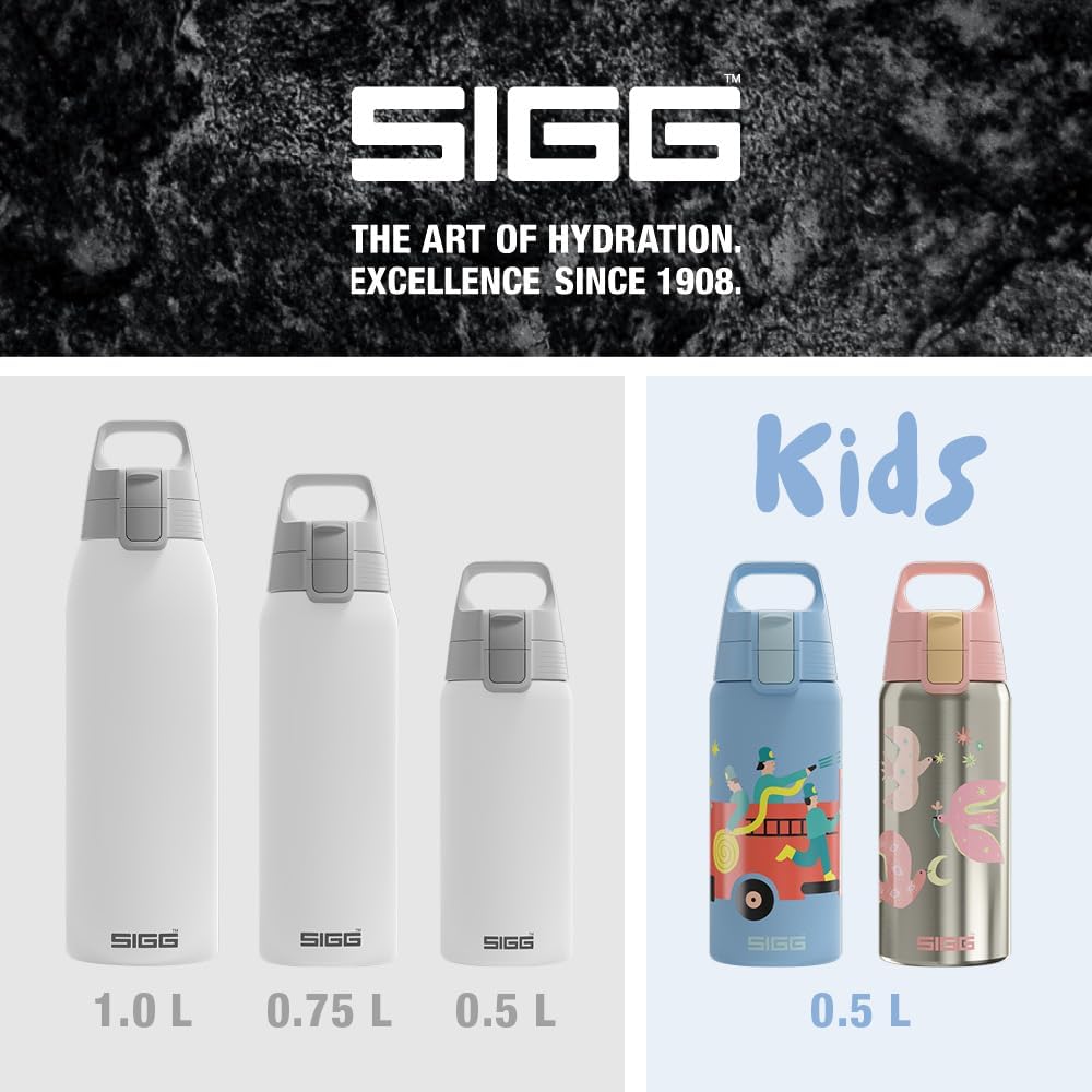 Thumbnail 5 de Sigg Shield Therm One Isolierte Trinkflasche – 0,5 l / 0,75 l / 1 l, BPA-frei, spülmaschinenfest, 90% recycelter Edelstahl