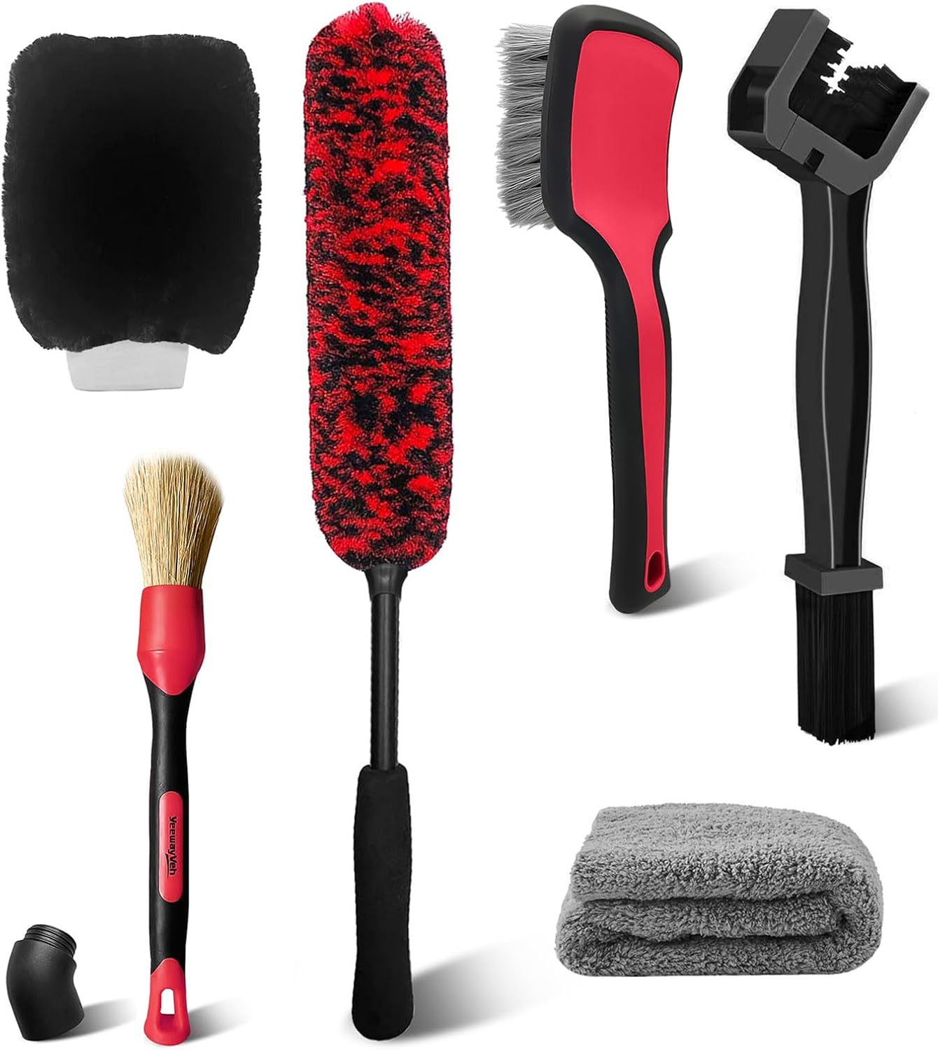 Detalle de YeewayVeh 6PCS Motorcycle Cleaning Kit