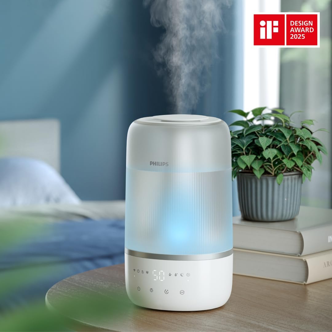 Detalle 2 de Philips HU1509/00 Luftbefeuchter für Räume bis 38 m² 💧
