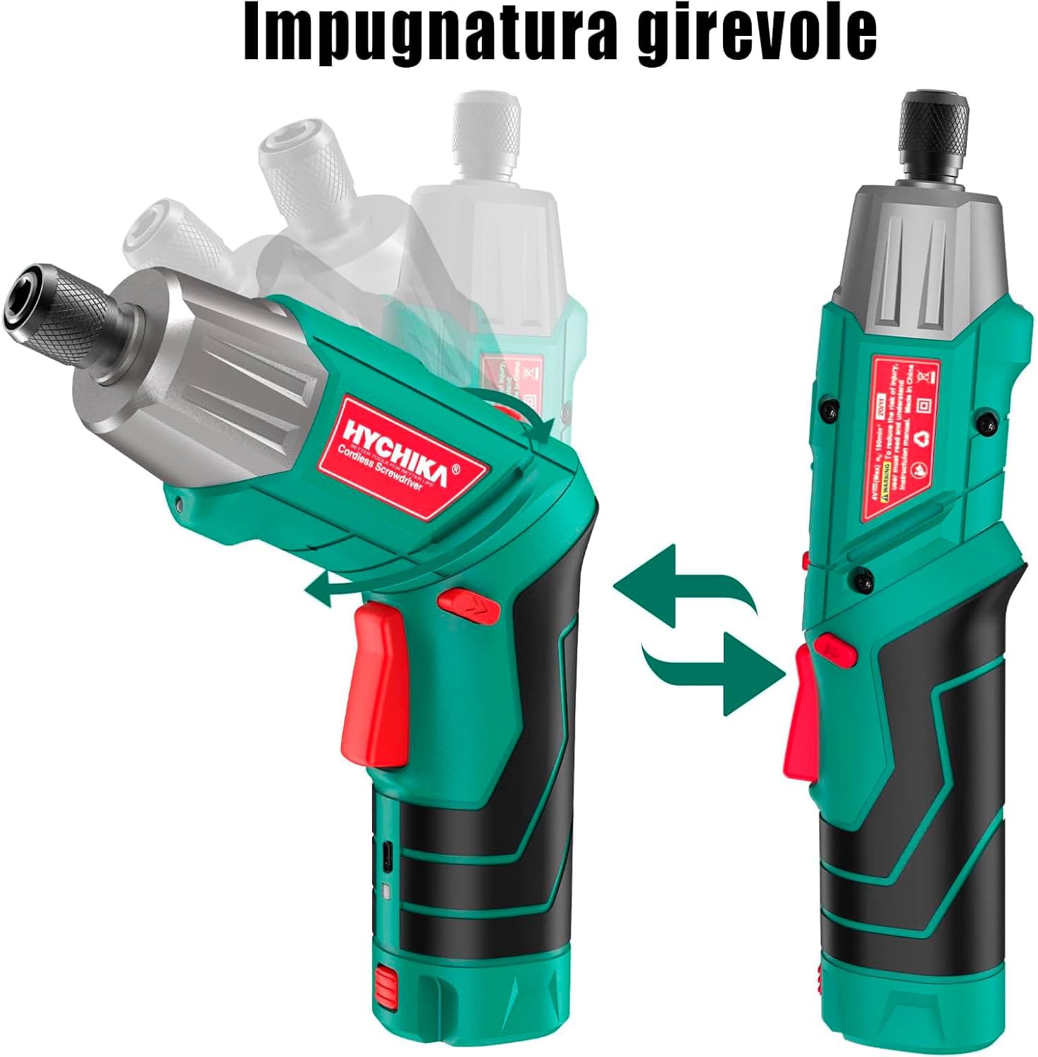 Detalle 2 de HYCHIKA Avvitatore a Batteria 6Nm 3,6V 2,0Ah