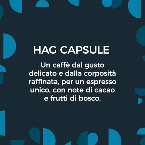 Detalle de Hag Capsule Espresso Decaffeinato Classico – 100 Capsule, Intensità 6