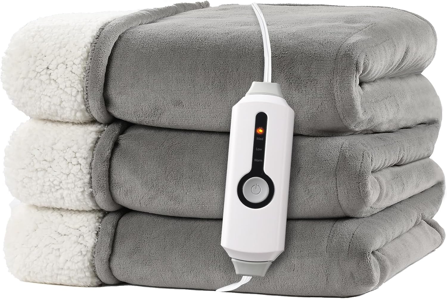 Detalle de RALYSUN Heated Blanket 72"x84" ⚙