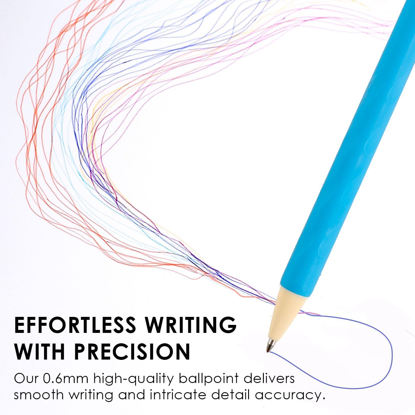 Thumbnail 3 de Grabie Löschbare Gelstifte – 9 Farben, 0,7 mm Spitze, integrierter Radierer