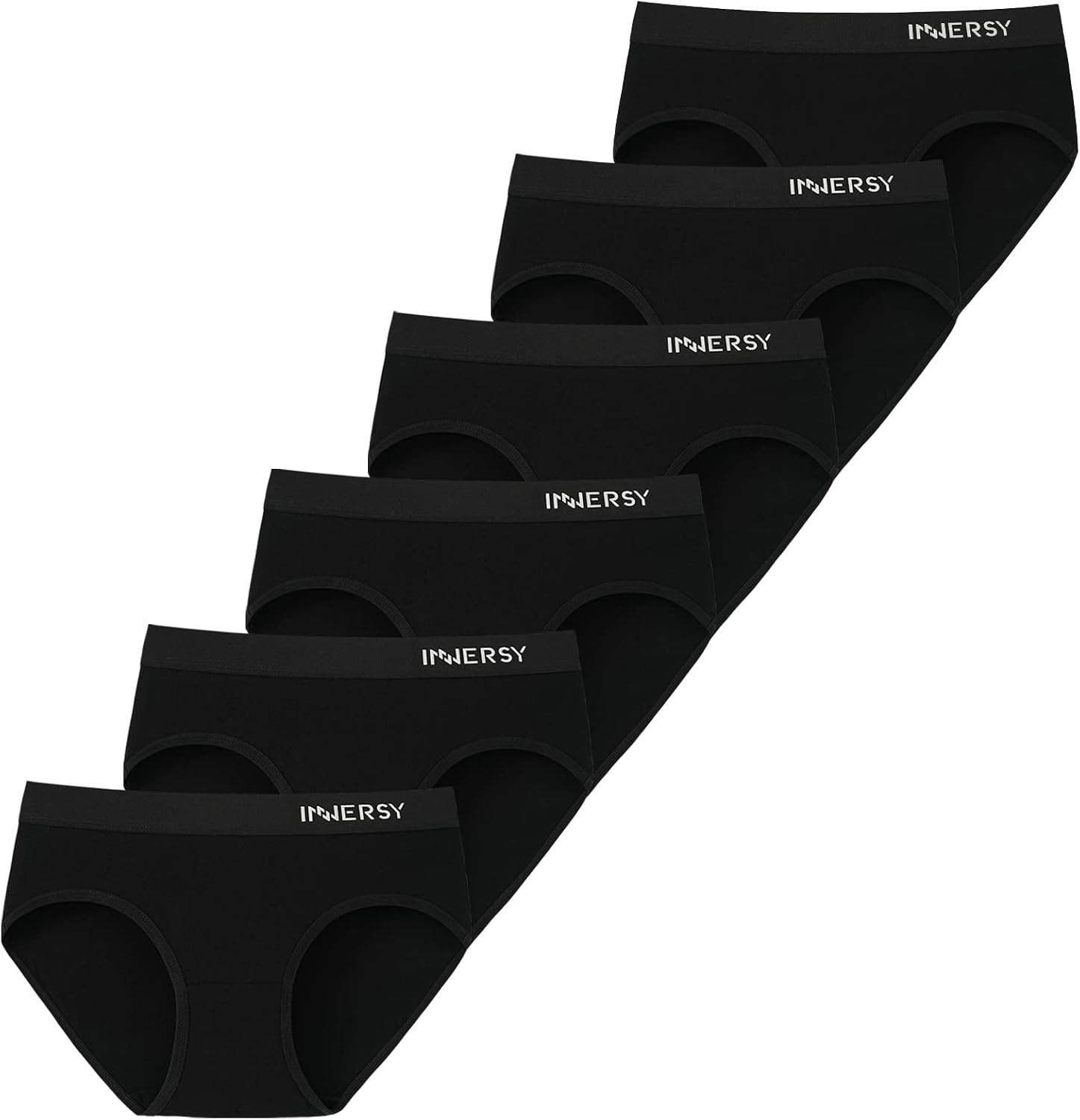 Detalle de INNERSY Panty Mädchen 6er Pack 🩲