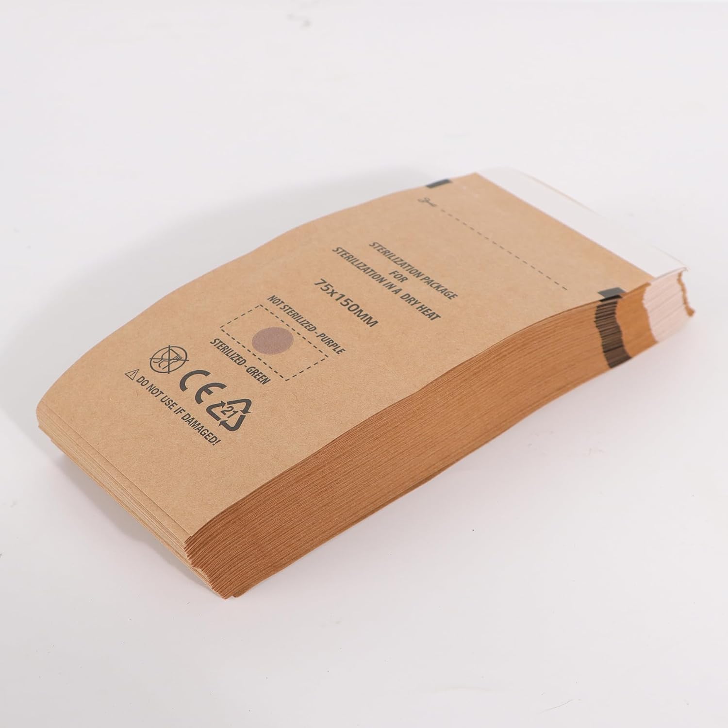 Thumbnail 6 de Kraft self sealing sterilisation bags