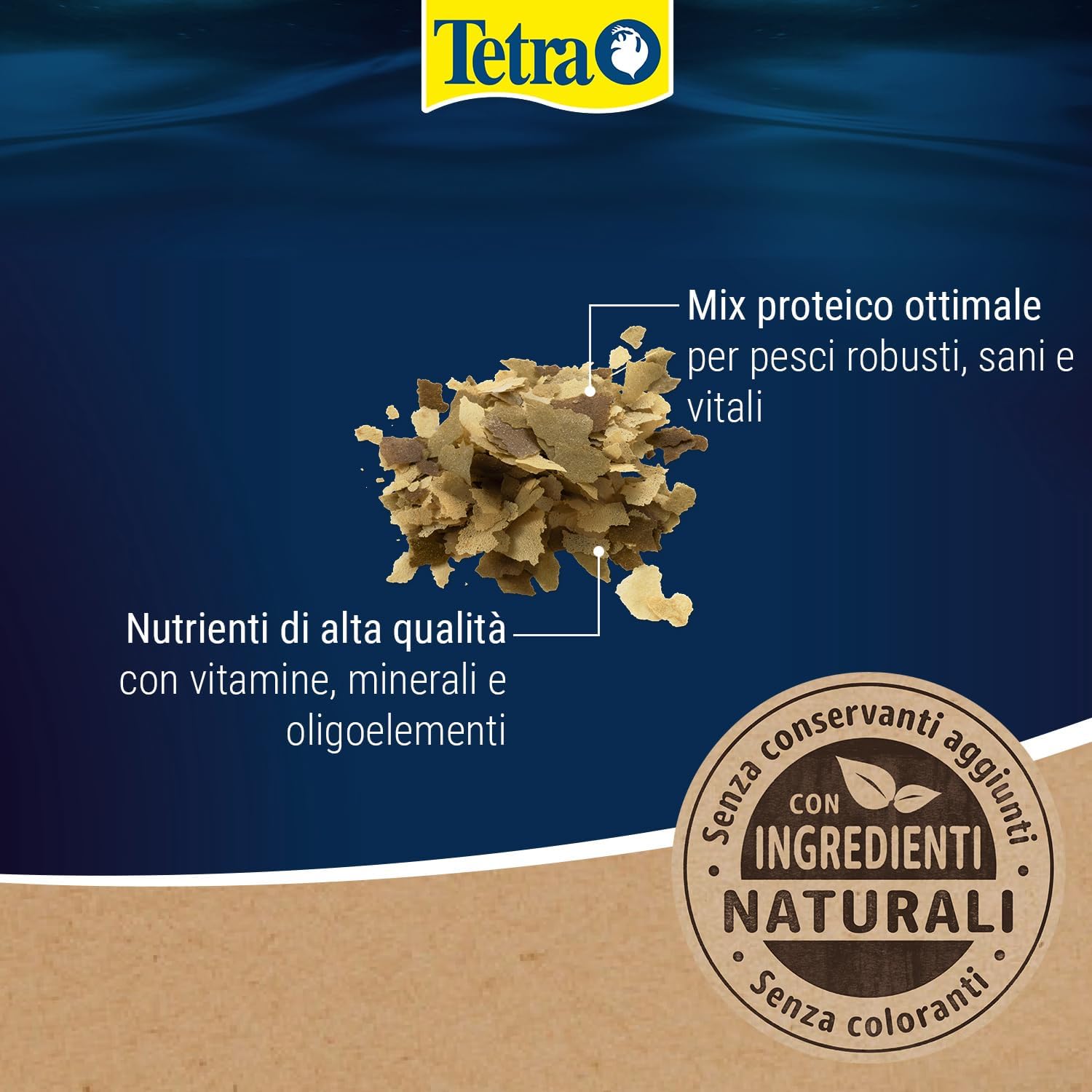 Thumbnail 3 de Tetra Goldfish Flakes: mangime in fiocchi per pesci rossi e altri pesci d'acqua fredda (lattina da 500 ml)