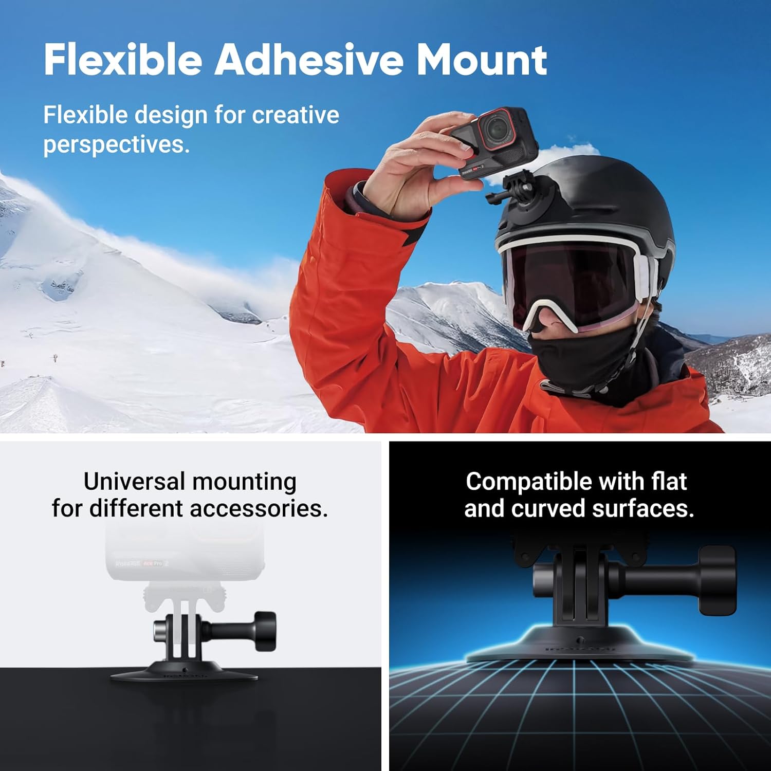 Thumbnail 3 de Insta360 Ace Pro 2 Ski Bundle — 8K Waterproof Action Camera with Leica Co-Engineering