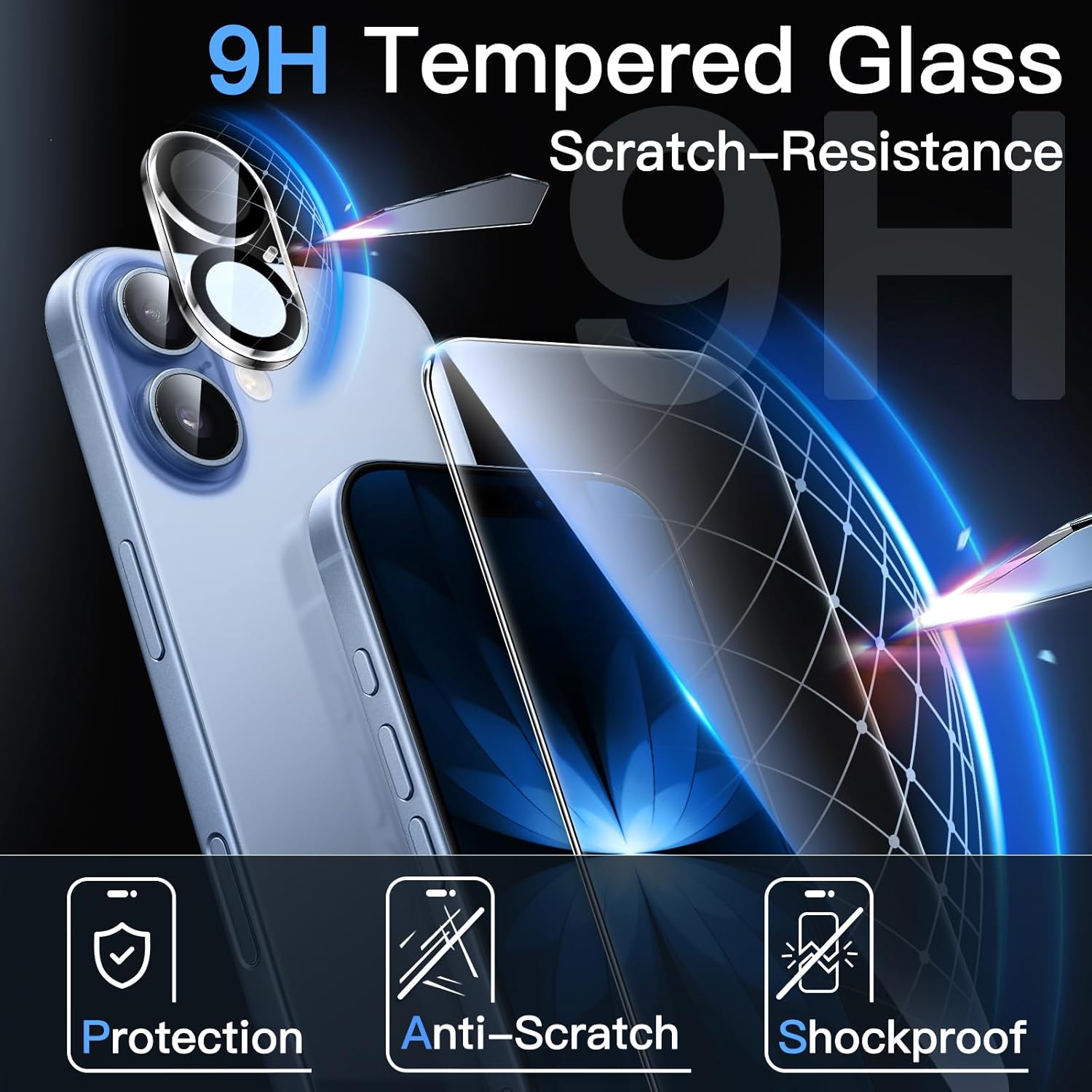 Thumbnail 2 de JETech Screen Protector for iPhone 17 6.3-Inch