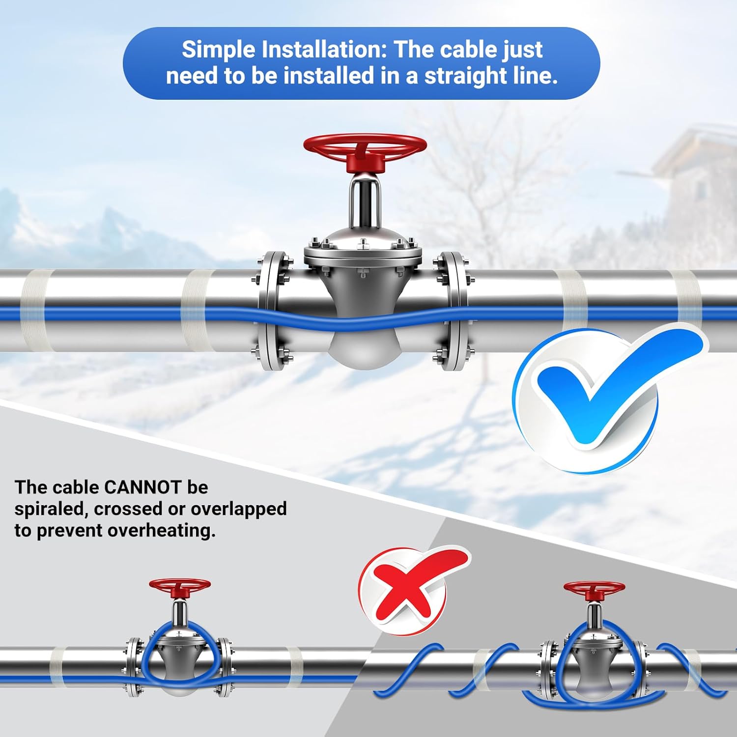 Thumbnail 2 de Ci-Fotto 2M Heizkabel Selbstregelnd 15 W/m