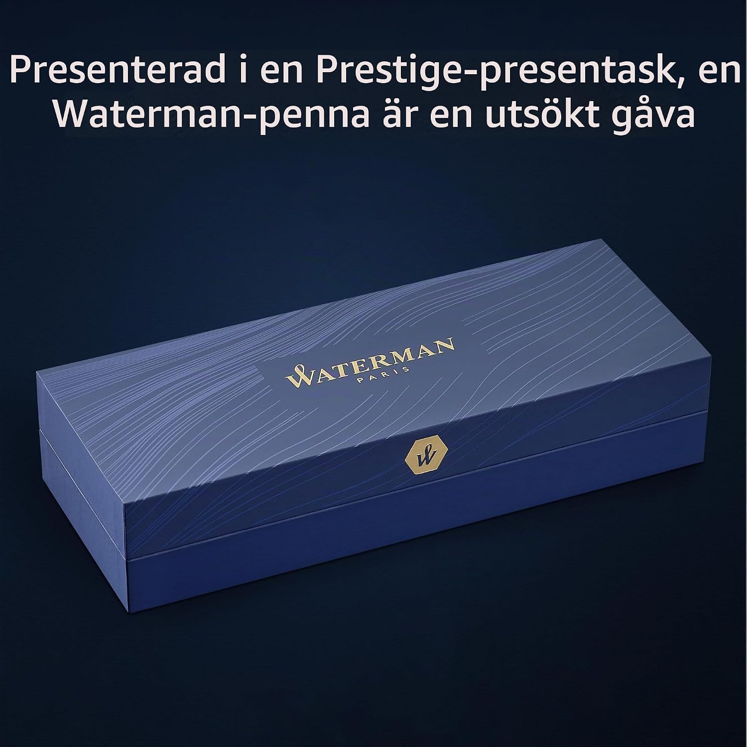 Thumbnail 4 de Waterman Hémisphère kulspetspenna – kopparröd metallfinish, mediumspets och blått bläck