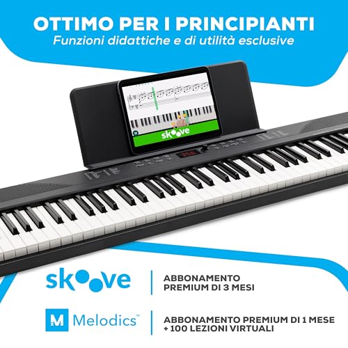 Thumbnail 2 de Alesis Recital Play: Tastiera Pianoforte a 88 tasti con accessori – completezza per principianti