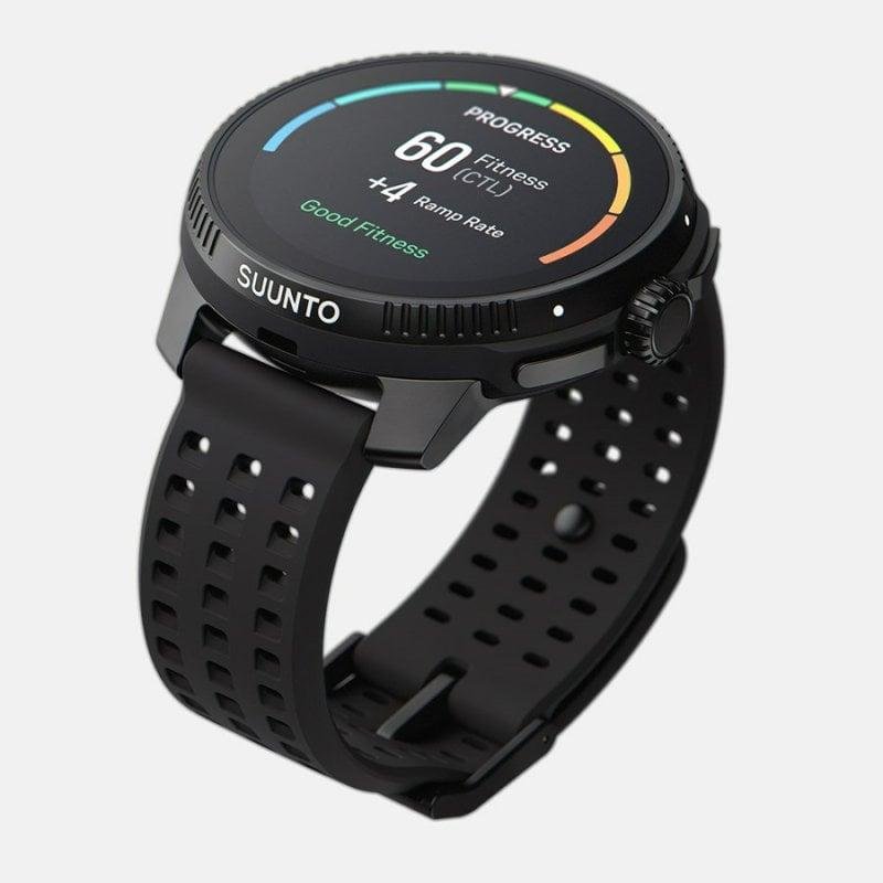 Detalle de Suunto Race GPS, smartwatch deportivo AMOLED con mapas offline y cristal de zafiro