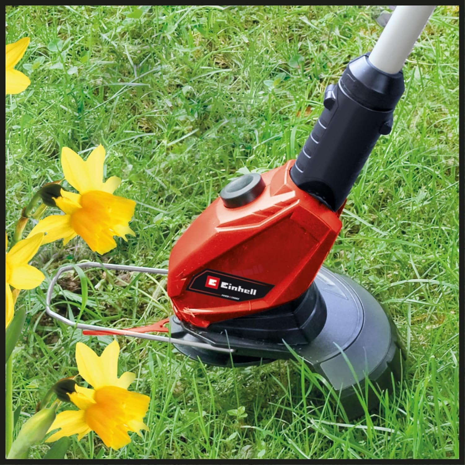 Detalle de Einhell Cordless Strimmer Kit 18V Power X-Change with 24cm Cutting Width