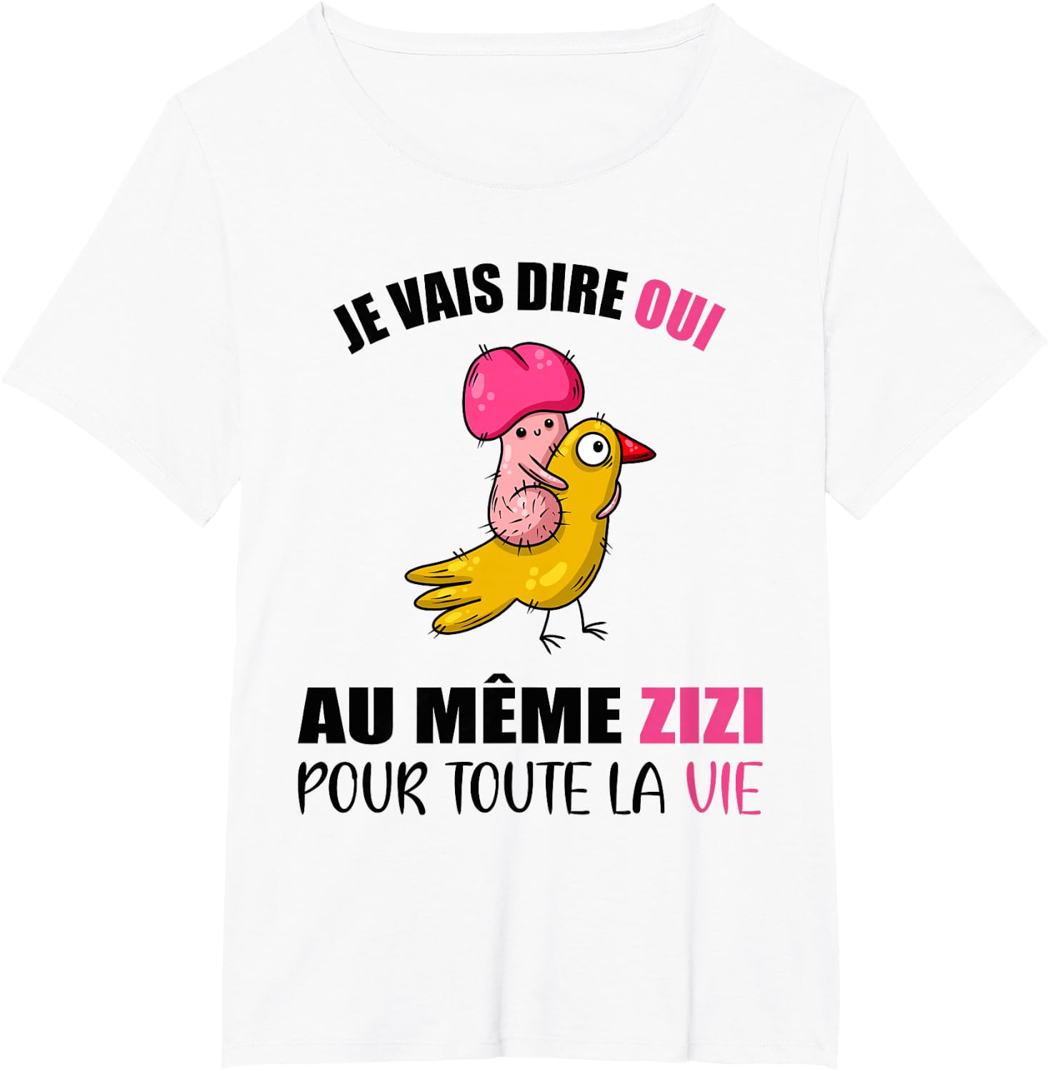 Detalle de Tee Shirt EVJF Même Zizi pour Toute La Vie